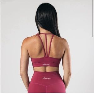 Alphalete tri bra sports bra